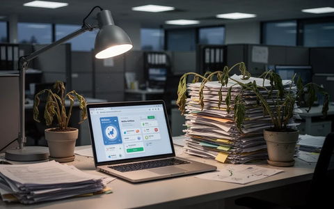 Burnout-Krise: Unternehmen setzen auf falsche Lösungen - Foto: über boerse-global.de Burnout-Krise: Unternehmen setzen auf falsche Lösungen - Foto: über boerse-global.de