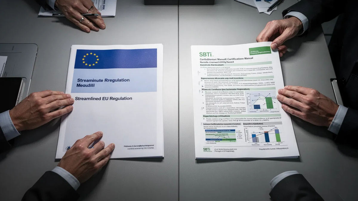 SBTi verschärft Klimastandards, während EU Berichtspflichten kürzt - Foto: über boerse-global.de