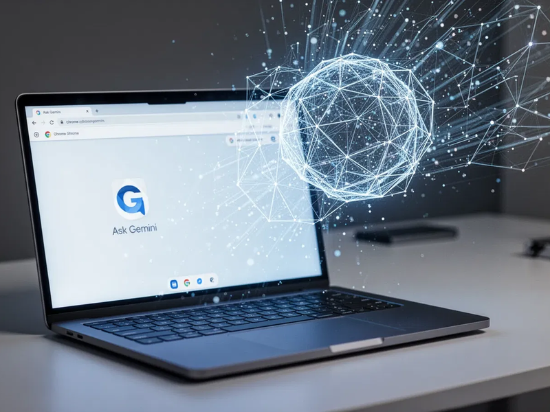 Google Gemini: KI-Assistent erobert Chrome weltweit - Foto: über boerse-global.de