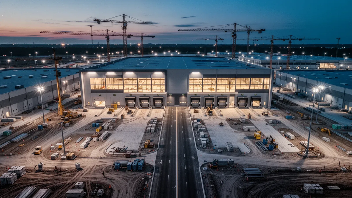 Logistik-Immobilien: Drei Großprojekte treiben deutschen Markt an - Foto: über boerse-global.de
