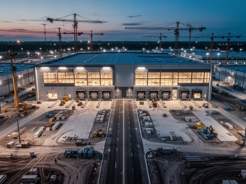 Logistik-Immobilien: Drei Großprojekte treiben deutschen Markt an - Foto: über boerse-global.de