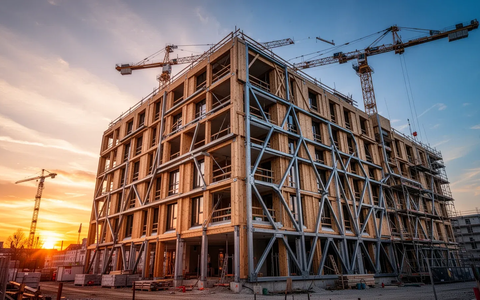 München feiert Richtfest für innovatives Holzhybrid-Gebäude - Foto: über boerse-global.de