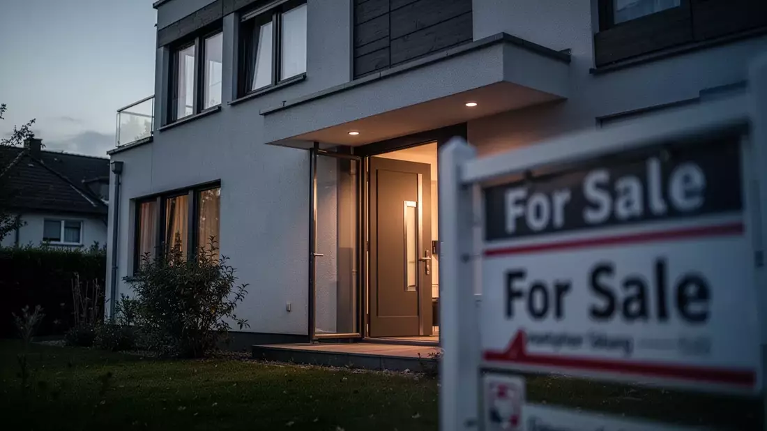Immobilienteilverkauf bricht um 30 Prozent ein - Bild: über boerse-global.de