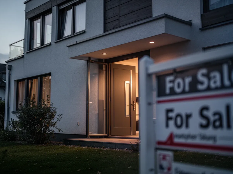 Immobilienteilverkauf bricht um 30 Prozent ein - Foto: über boerse-global.de