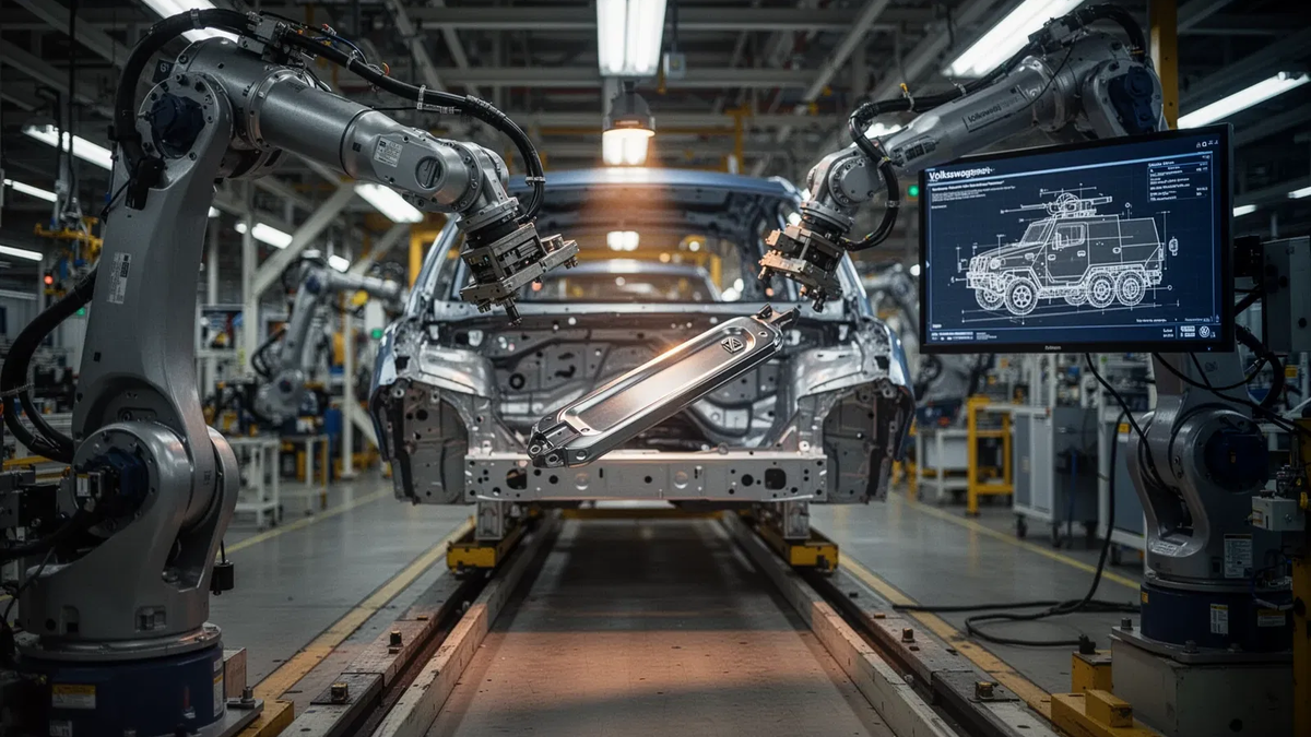 Volkswagen-Werk Osnabrück: Rüstungsprojekte als Überlebensstrategie - Foto: über boerse-global.de