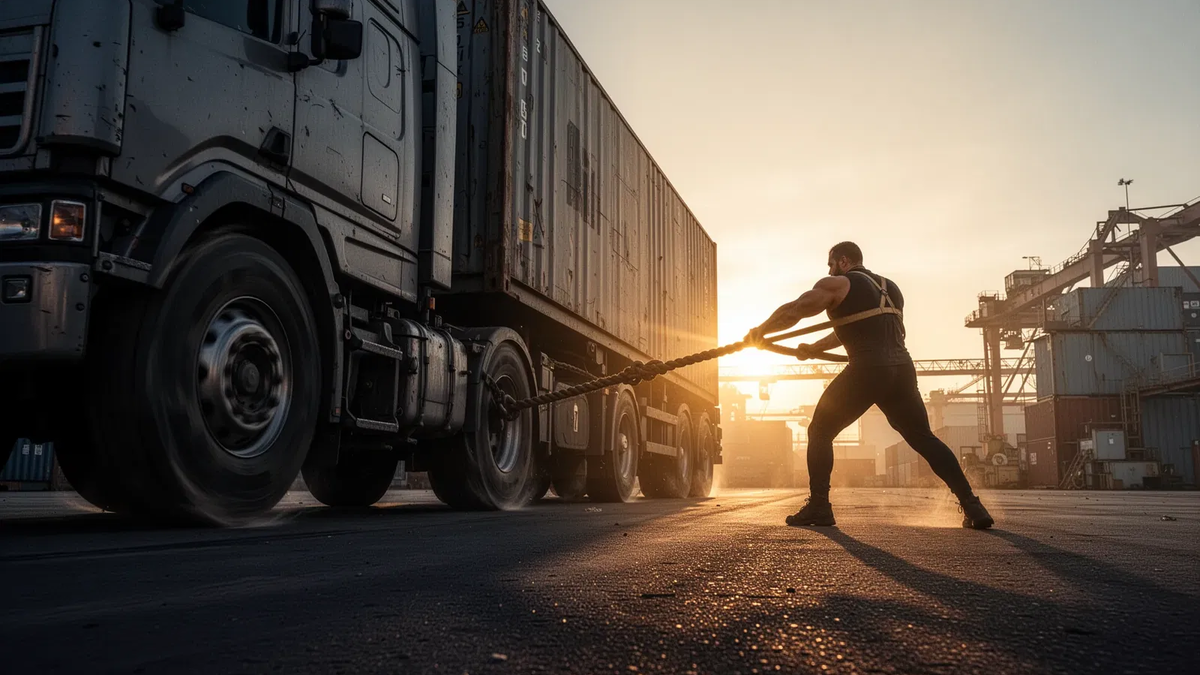 Strongman-Sport: LKW-Ziehen dominiert die Saison 2026 - Foto: über boerse-global.de