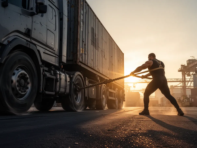 Strongman-Sport: LKW-Ziehen dominiert die Saison 2026 - Foto: über boerse-global.de