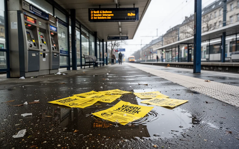 Verdi-Streiks legen das Saarland lahm - Foto: über boerse-global.de