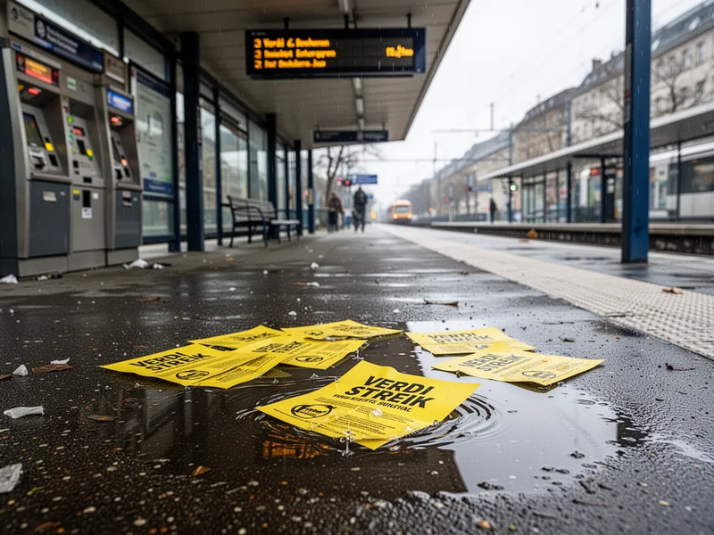 Verdi-Streiks legen das Saarland lahm - Foto: über boerse-global.de