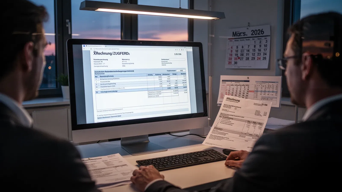 E-Rechnungspflicht: Deutsche Firmen kämpfen mit der digitalen Deadline - Foto: über boerse-global.de