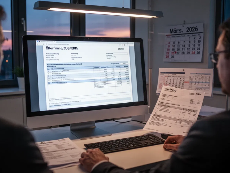 E-Rechnungspflicht: Deutsche Firmen kämpfen mit der digitalen Deadline - Foto: über boerse-global.de