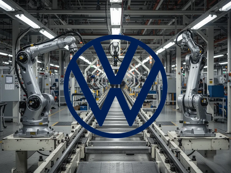 Volkswagen Aktie: Gewinneinbruch, Stellenabbau - Foto: über boerse-global.de
