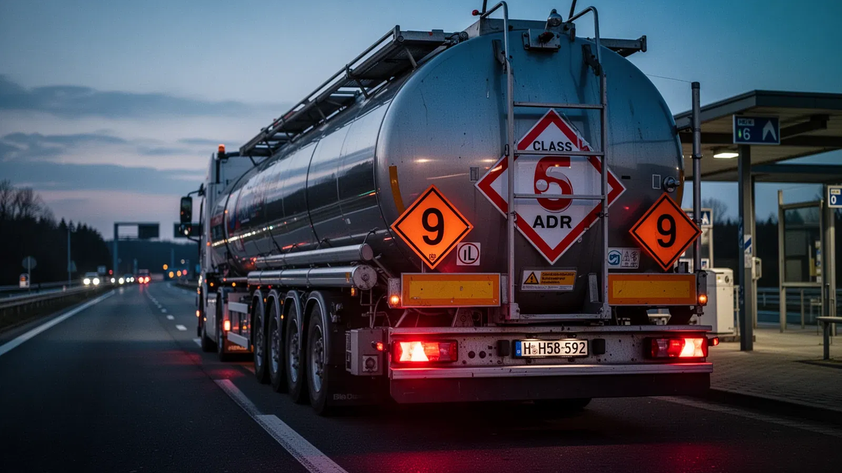 Gefahrguttransport: Fachkräftemangel bedroht deutsche Lieferketten - Foto: über boerse-global.de