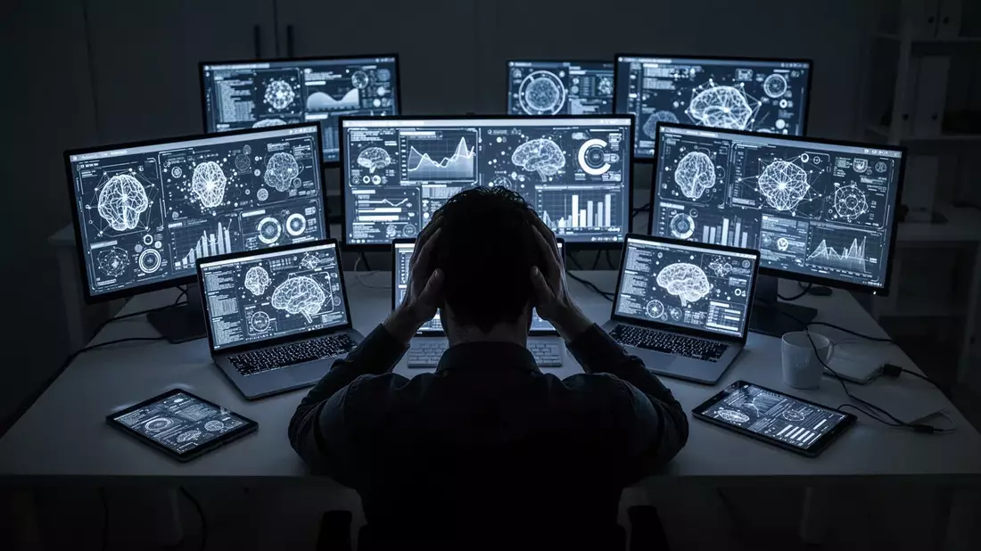 KI-Gehirnermüdung: Neue Studie warnt vor „AI Brain Fry“ - Bild: über boerse-global.de