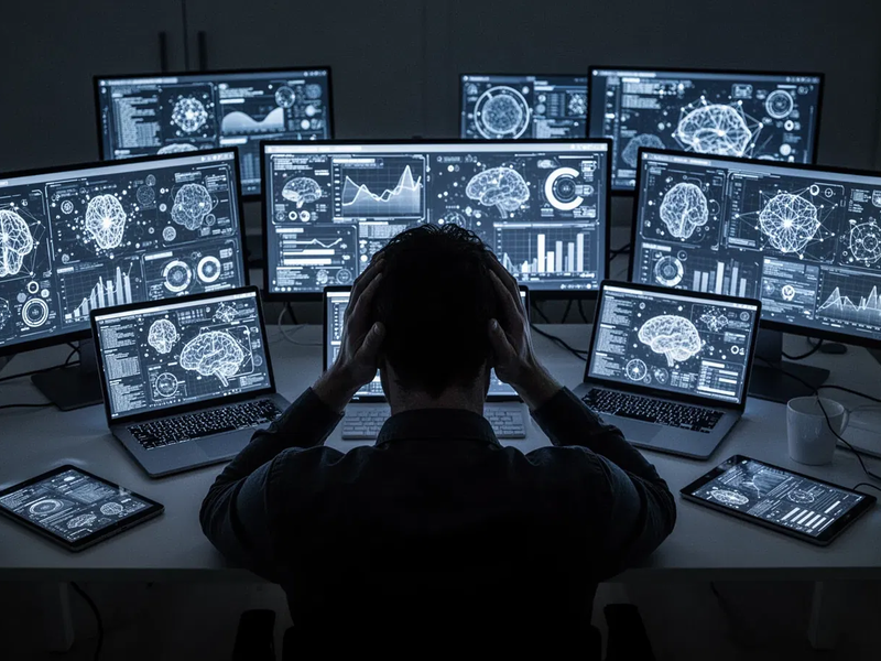 KI-Gehirnermüdung: Neue Studie warnt vor „AI Brain Fry“ - Foto: über boerse-global.de