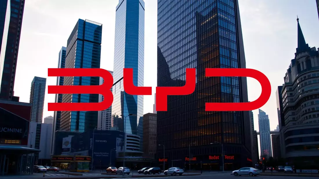 BYD Faces Pivotal Moment Amid Diverging Domestic and International Fortunes Illustration mit AI erstellt übermittelt durch boerse-global.de