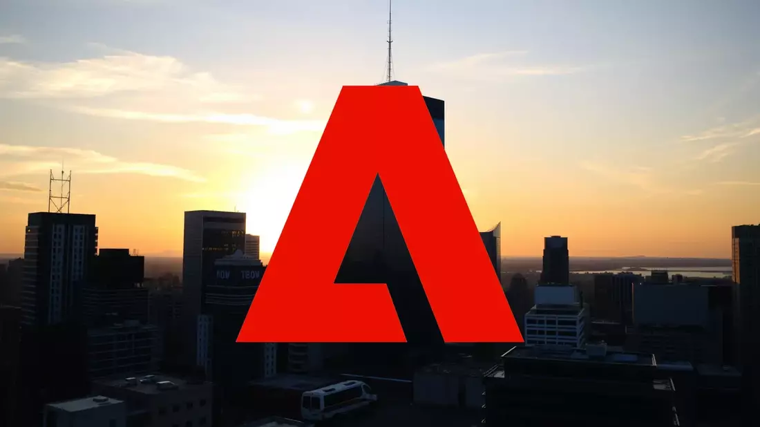 Adobe se refuerza con IA antes de presentar sus cuentas Illustration mit AI erstellt übermittelt durch boerse-global.de