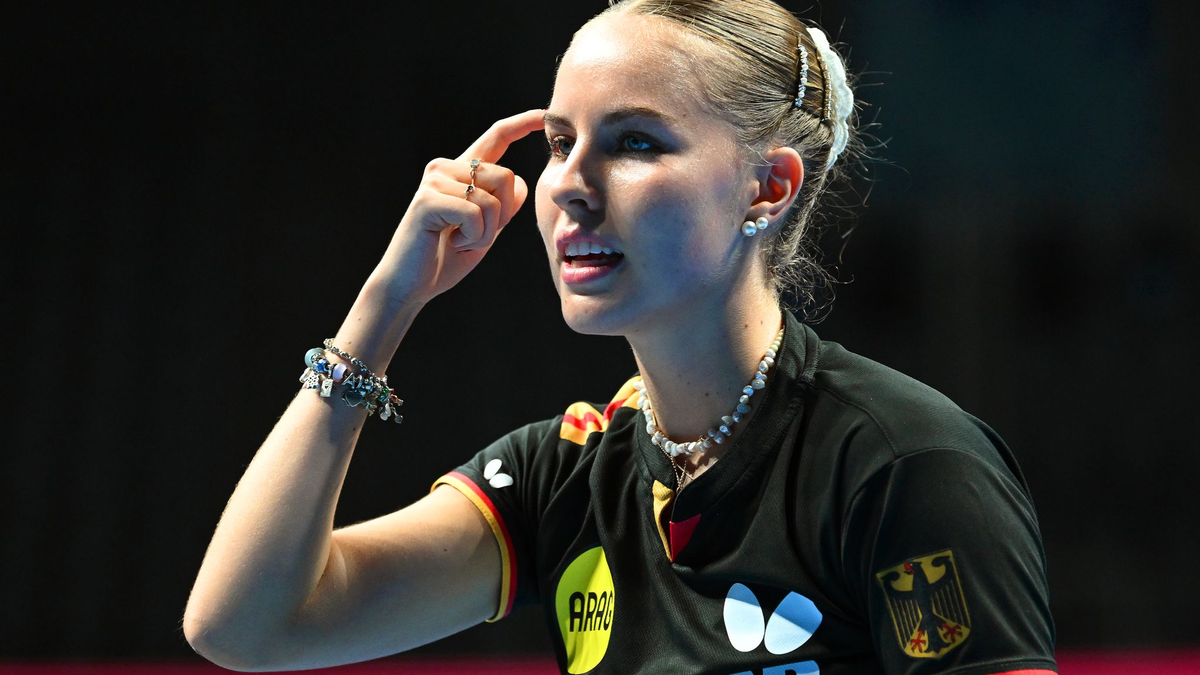 Tischtennis-Star Annett Kaufmann.  - Foto: Manfred Schillings/dpa