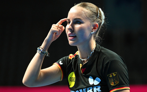 Tischtennis-Star Annett Kaufmann.  - Foto: Manfred Schillings/dpa