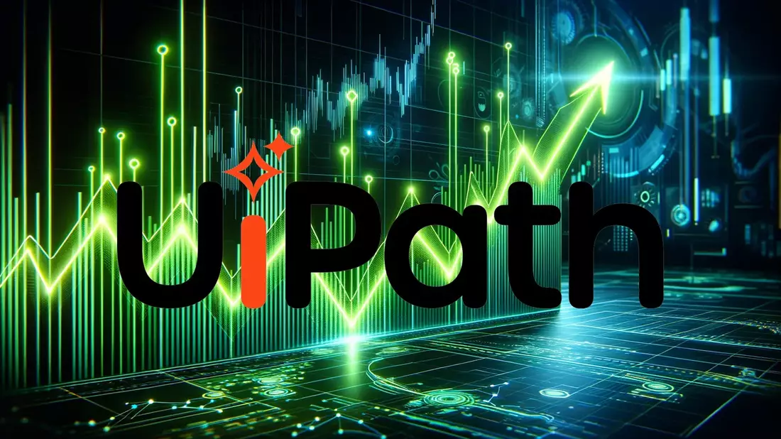 UiPath Closes Fiscal Year with Robust Performance and Strategic AI Push Illustration mit AI erstellt übermittelt durch boerse-global.de