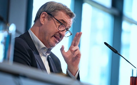 Söder zeigt sich beim Thema Social-Media-Verbot weiterhin äußerst skeptisch. (Archivbild) - Foto: Malin Wunderlich/dpa