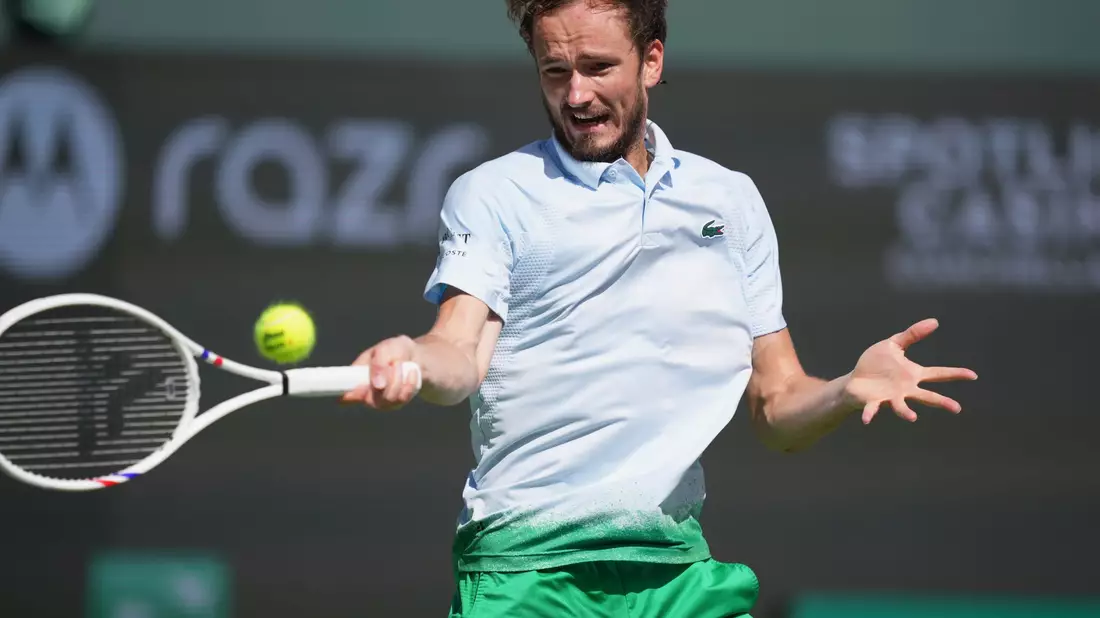 Tennisstar Daniil Medwedew hat eine abenteuerliche Abreise aus Dubai hinter sich. (Archivbild) - Bild: Mark J. Terrill/AP/dpa
