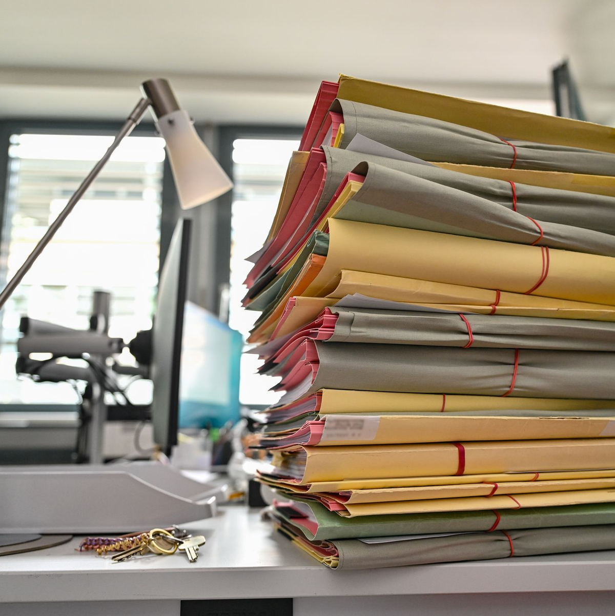 In Deutschland wird häufig «Dienst nach Vorschrift» gemacht - die Bereitschaft, sich über das Nötigste hinaus im Job zu engagieren, ist schwach ausgeprägt. (Symbolbild)  - Foto: Patrick Pleul/dpa