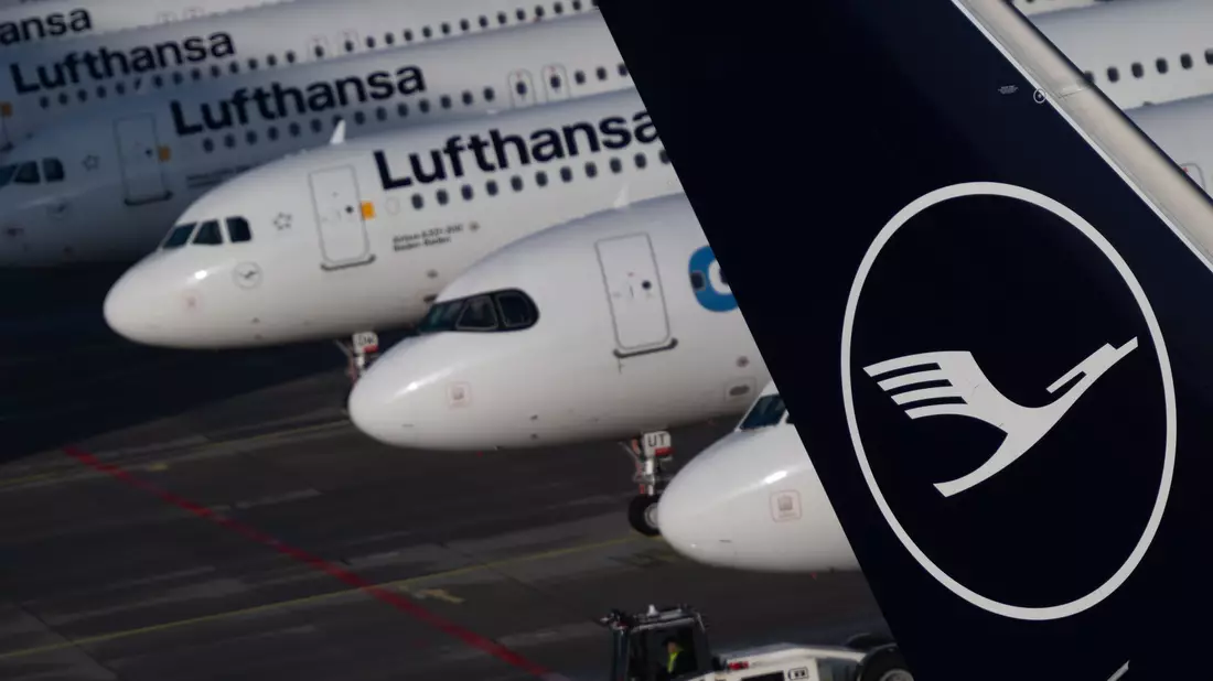 In Frankfurt bleiben viele Lufthansa-Jets stehen. - Bild: Florian Wiegand/dpa