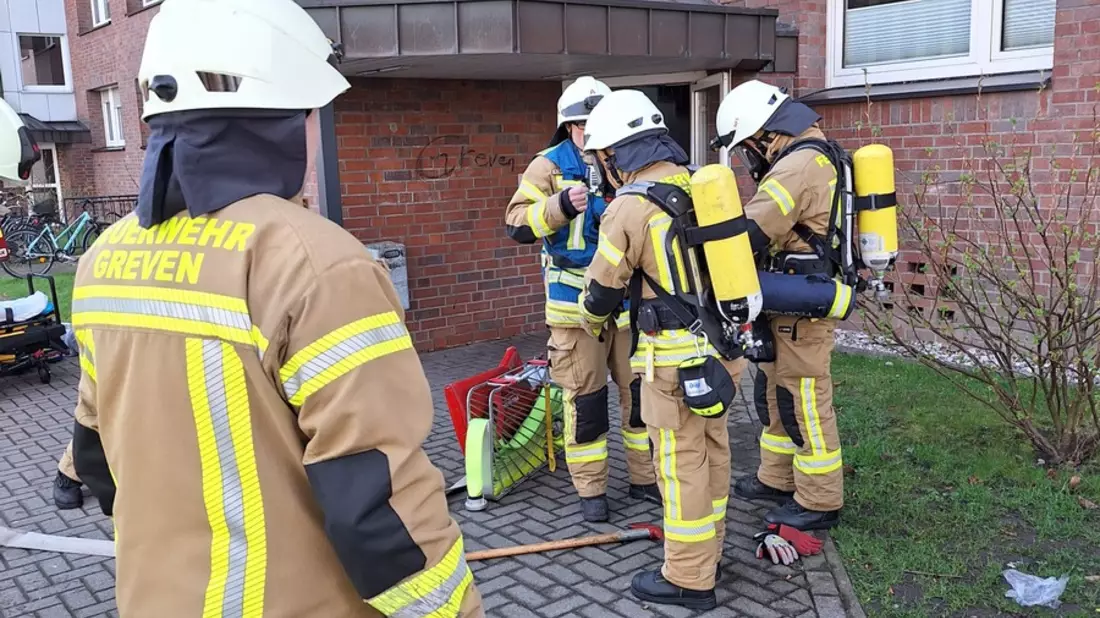 FW-Greven: Zimmerbrände beschäftigen Feuerwehr Greven. - Bild: presseportal.de