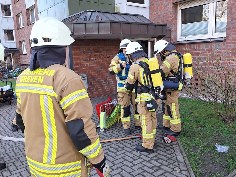 FW-Greven: Zimmerbrände beschäftigen Feuerwehr Greven. - Foto: presseportal.de
