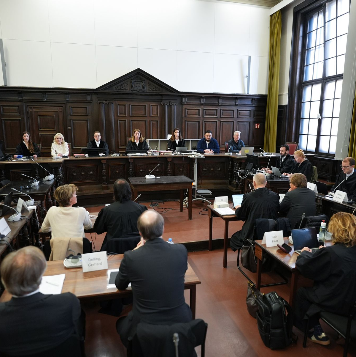 Im Prozess um die Entführung der Block-Kinder gibt es neben Christina Block sechs weitere Angeklagte.  - Foto: Marcus Brandt/Pool dpa/dpa