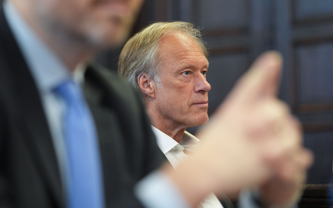 Christina Blocks Lebensgefährte Gerhard Delling telefonierte am Tag der Entführung der Block-Kinder mehrmals mit der Hamburger Polizei. - Foto: Marcus Brandt/Pool dpa/dpa