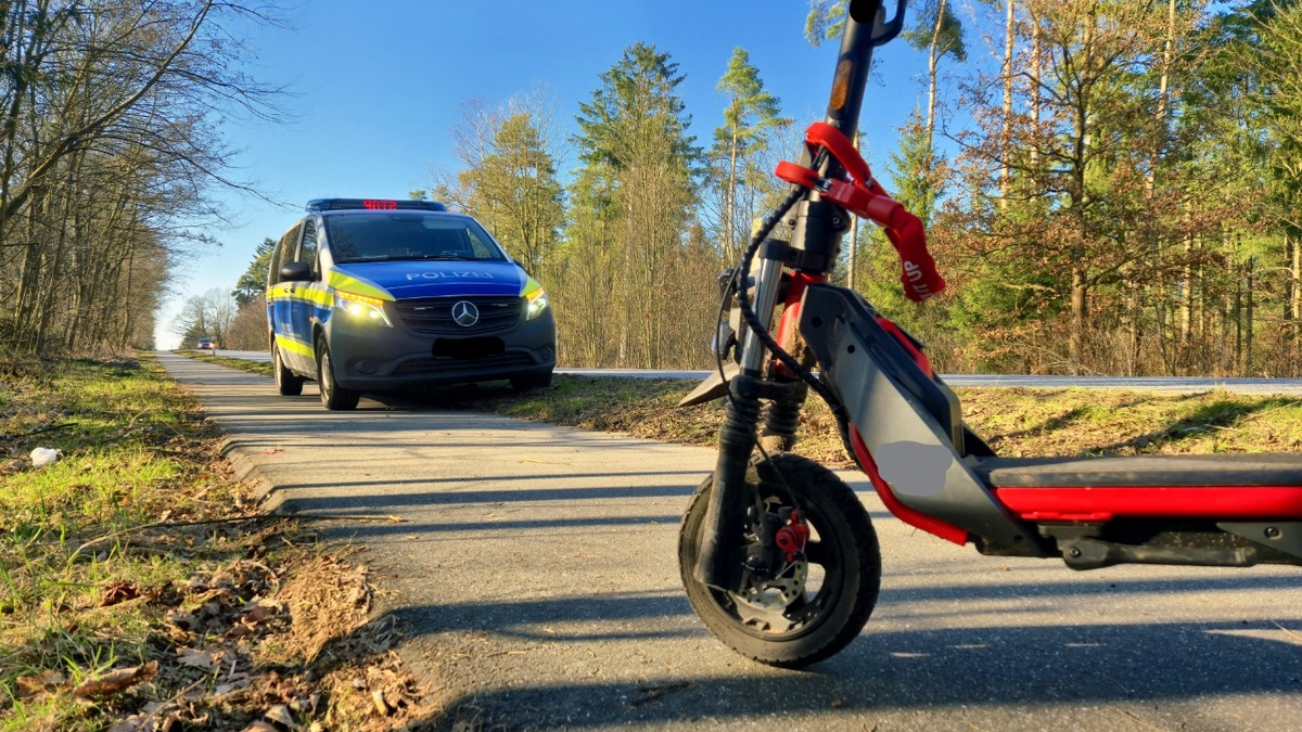 POL-RZ: Kontrollwoche: Polizei nimmt E-Scooter unter die Lupe - Foto: presseportal.de