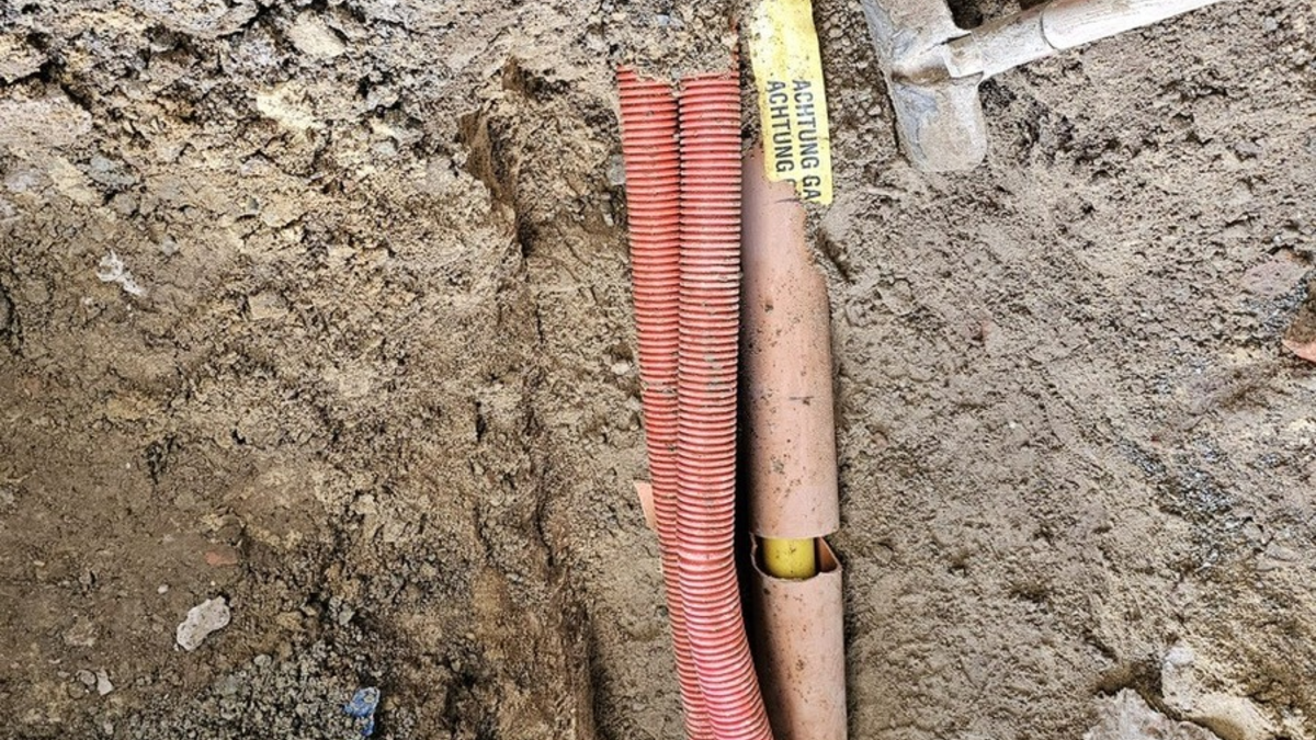 FW Lügde: Feuerwehreinsatz wegen beschädigter Gasleitung - Foto: presseportal.de