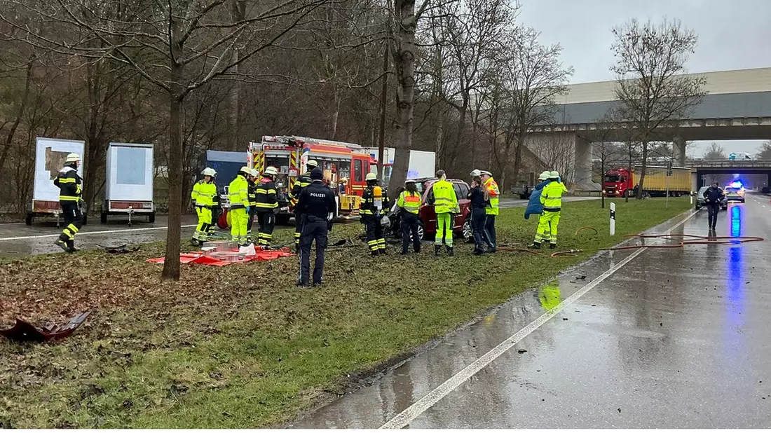 FW-M: Verkehrsunfall mit Todesfolge (Auensiedlung) - Bild: presseportal.de