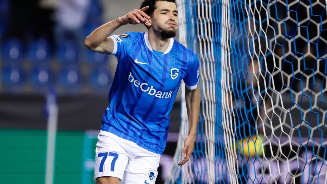 Schütze des 1:0: Zakaria El Ouahdi - Bild: Geert Vanden Wijngaert/AP/dpa