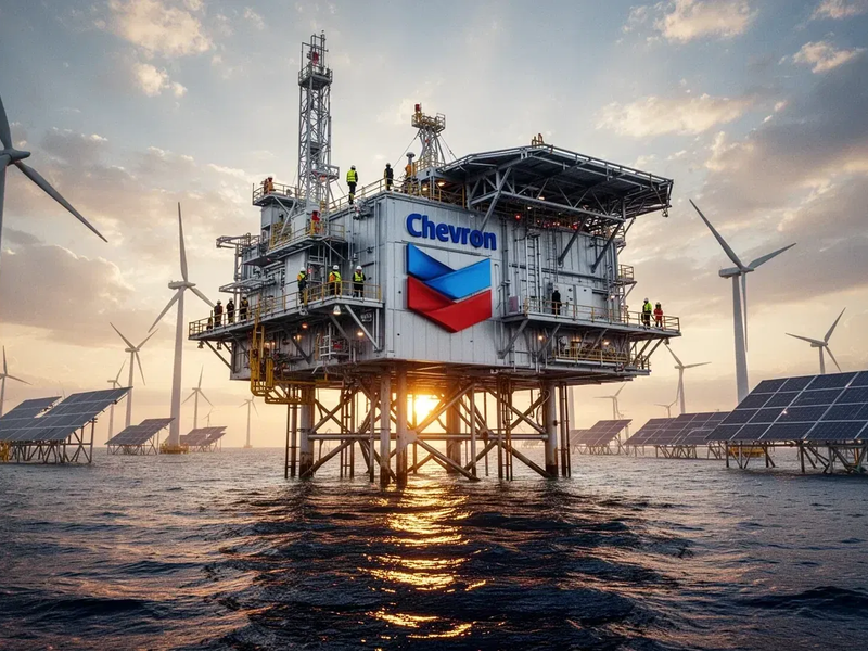 Chevron stock: Global energy shifts - Foto: über boerse-global.de