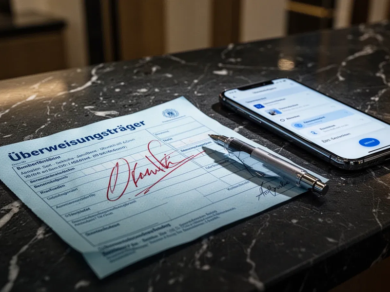 Banken warnen vor gefälschten Papierüberweisungen - Foto: über boerse-global.de