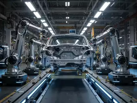 Roboter übernehmen die Autofabriken - Foto: über boerse-global.de