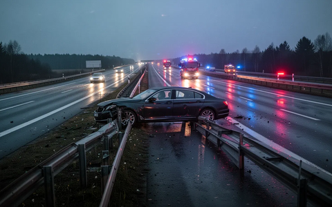 Wirtschaftsminister Blank nach schwerem Autobahn-Crash in Lebensgefahr - Foto: über boerse-global.de Wirtschaftsminister Blank nach schwerem Autobahn-Crash in Lebensgefahr - Foto: über boerse-global.de
