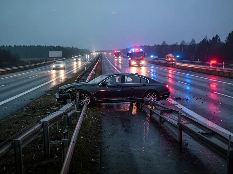 Wirtschaftsminister Blank nach schwerem Autobahn-Crash in Lebensgefahr - Foto: über boerse-global.de