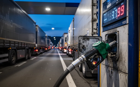 Dieselpreis-Explosion bedroht Deutschlands Versorgungsketten - Foto: über boerse-global.de