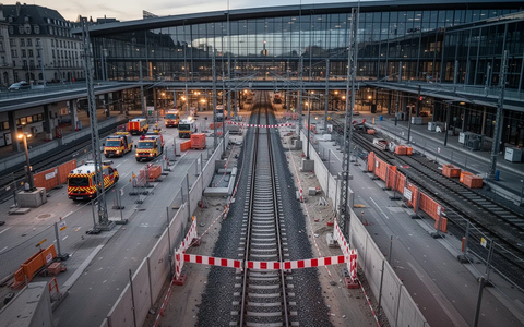 Duisburg: Weltkriegsbombe legt Bahnkorridor lahm - Foto: über boerse-global.de Duisburg: Weltkriegsbombe legt Bahnkorridor lahm - Foto: über boerse-global.de