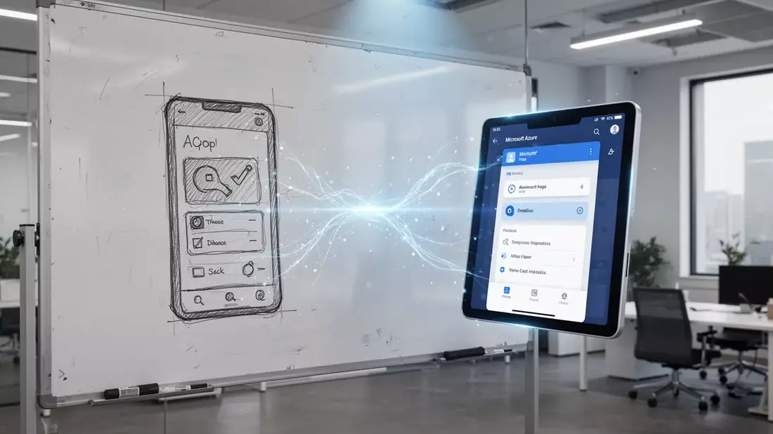 Microsofts KI verwandelt Skizzen in Apps - Bild: über boerse-global.de