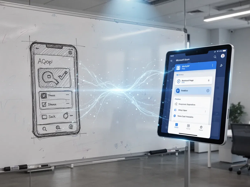 Microsofts KI verwandelt Skizzen in Apps - Foto: über boerse-global.de