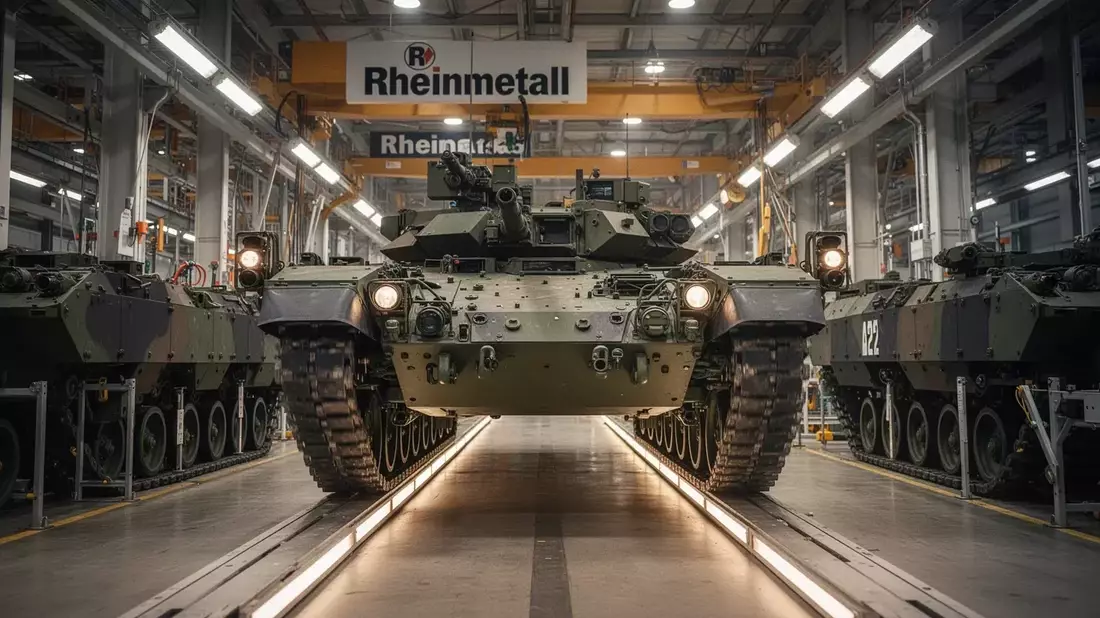 Rheinmetall Aktie: Rekordzahlen reichen nicht - Bild: über boerse-global.de