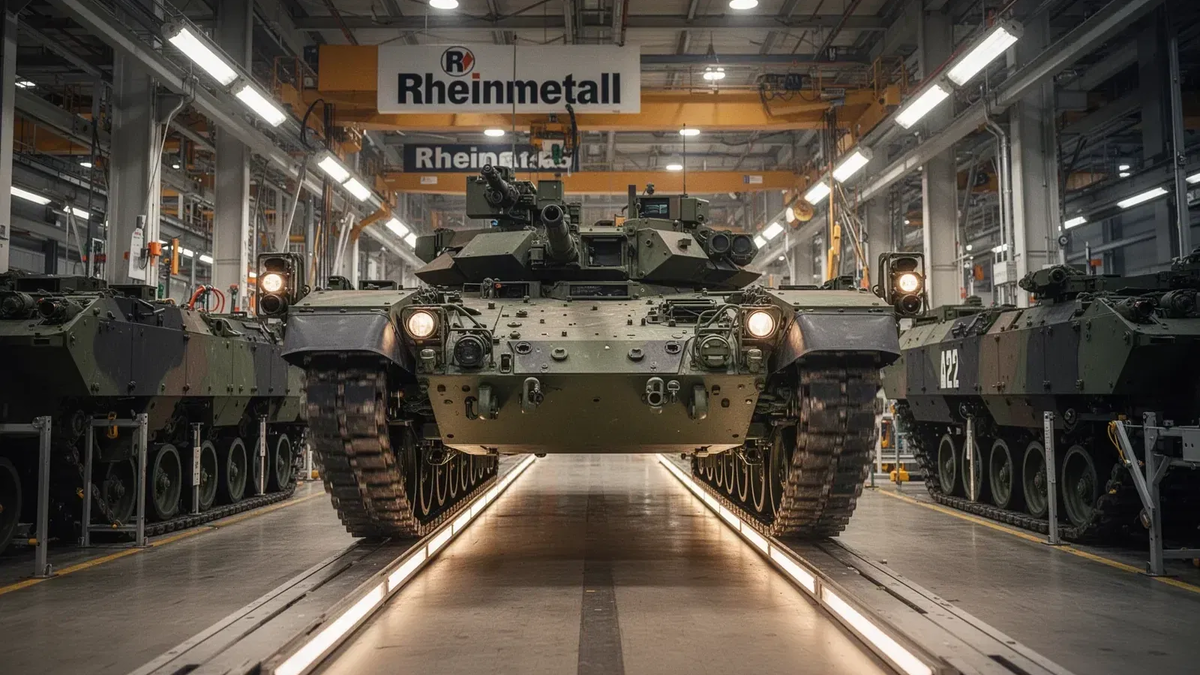 Rheinmetall Aktie: Rekordzahlen reichen nicht - Foto: über boerse-global.de