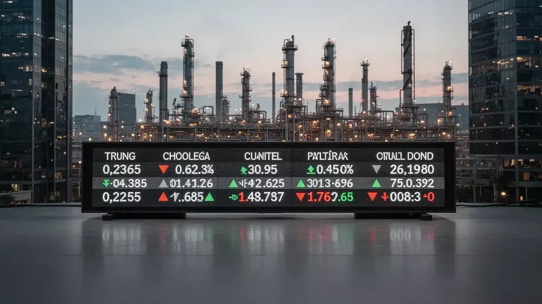 DAX: Öl diktiert den Takt - Bild: über boerse-global.de