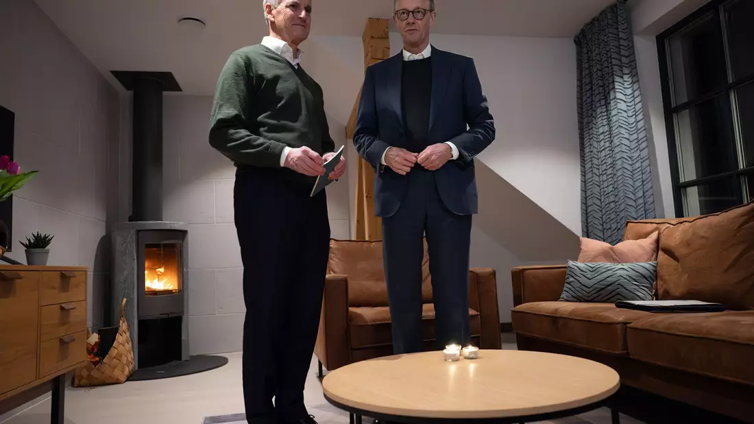Bei einem Treffen von Merz, Støre und Carney soll es auch um ein milliardenschweres Rüstungsprojekt gehen.  - Bild: Soeren Stache/dpa