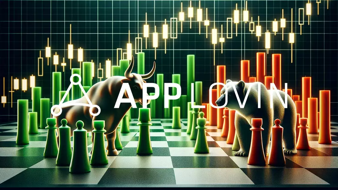 AppLovin: El optimismo analítico contrasta con la presión en bolsa Illustration mit AI erstellt übermittelt durch boerse-global.de